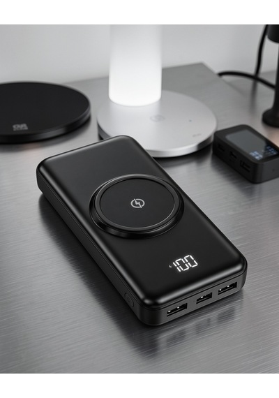 Powerbank 10.000 Mah 4 Portlu Dijital Göstergeli Uczpw10powerbank1-1 Çok Renkli