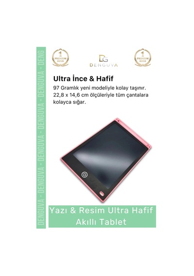 Akıllı Tablet Dijital Lcd Grafik Yazı Tahtası Eğitim Paneli Silinebilir Resim Akıllı Tablet 8,5 Inç