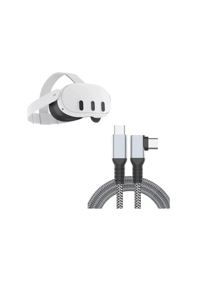 Vr-c Oculus Quest İle Uyumlu Vr5 Link Kablosu 5 M, 5gbps Usb 3.2 Gen 1 Hızlı Veri Aktarımı, Hız Standart