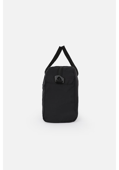 İcone Bag Kadın & Erkek Spor Çantası, Paraşüt Kumaş Önü Cepli Unisex Spor Fitness Gym Çantası - Siyah