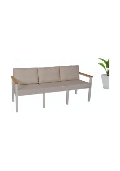 Neokas Metal Bahçe Oturma Grubu, Balkon Takımı, Kafe Koltuğu, Bekleme Alanı Koltuğu, 1 Adet Üçlü Koltuk Beyaz Neokas Metal Bahçe Oturma Grubu, Balkon Takımı, Kafe Koltuğu, Bekleme Alanı Koltuğu, 1 Adet Üçlü Koltuk Beyaz