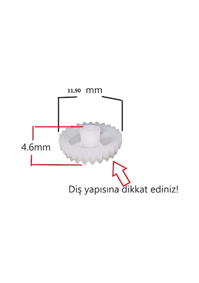 Philips Uyumlu Epilasyon Makinesi Dişlisi (534819165)