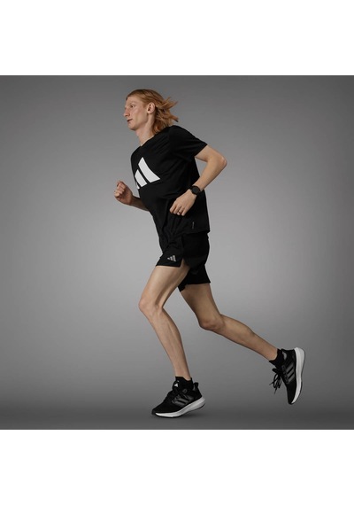 Adidas Run It Tee Siyah Erkek T-shirt Il7235 Siyah