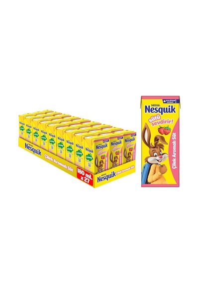Çilekli Süt, 180 Ml X 27