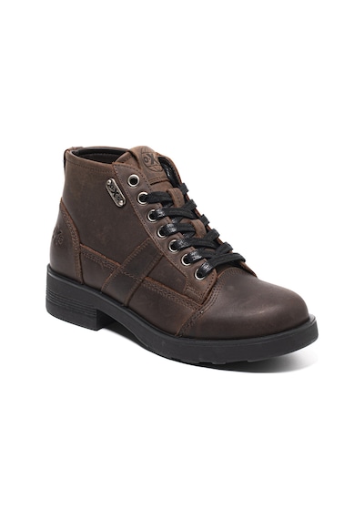 Dark Brown Bot Erkek Oxm003614 Oxs Frank 0036 Mıd M Leather Dk.brown Kahverengi
