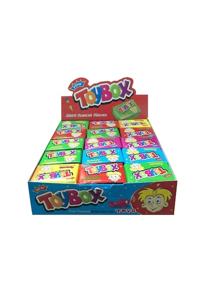 Toybox Oyuncak Dolu Sakız Kutusu 30 X 5 G