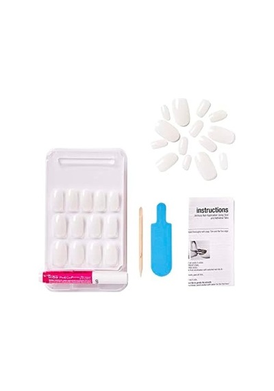 Kiss Salon Naturals Yapıştırıcılı Takma Tırnak