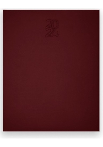 Lızy Ajanda Suni Deri 14 x 20 Bordo