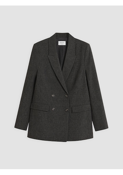 Lcw Studıo Kahverengi Kruvaze Yaka Kadın Blazer Ceket