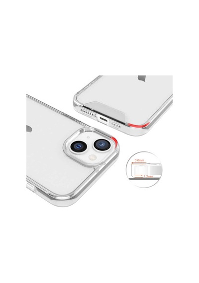 Apple iPhone Uyumlu 14 Csk Zore Gard Silikon renksiz