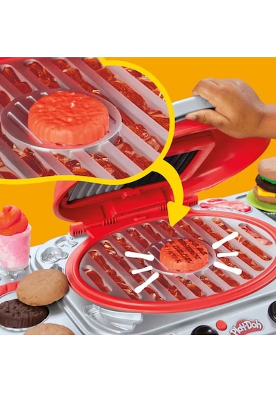 Play Doh Işıklı Ve Sesli Sizzlin Izgara Oyun Seti G0500 Çok  Renkli