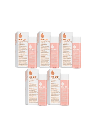 Bio-oil Çatlak Oluşumunu Önleyici Cilt Bakım Yağı 125ml-5 Li Set
