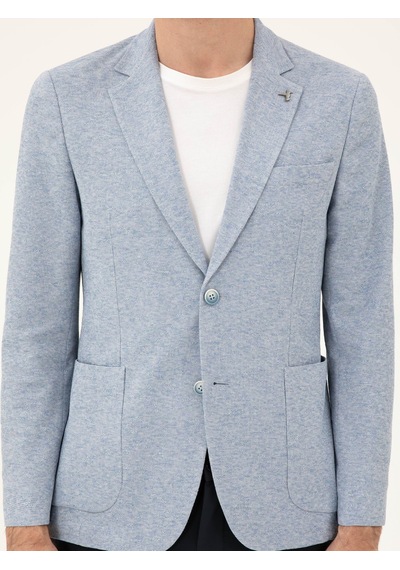 Cacharel Açık Mavi Slim Fit Pamuk Karışımlı Denim Cacharel Açık Mavi Slim Fit Pamuk Karışımlı Denim