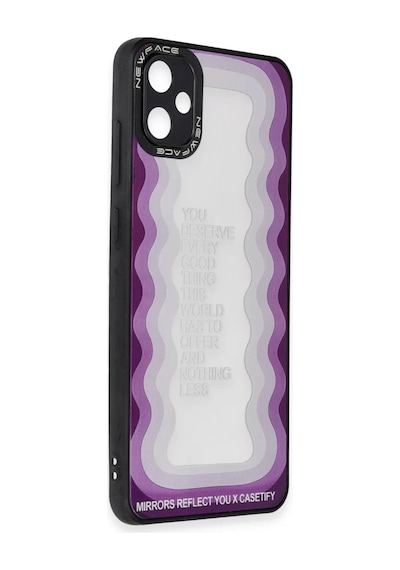 Newface Samsung Galaxy A05 Kılıf Mirror Desenli Kapak - Mirror - 5