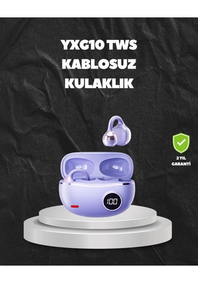 Yxg10 Tws Kablosuz Kulak İçi Elmacık Kemiği İletimli, Şık Ve Hafif Diğer