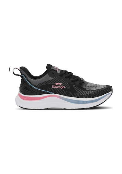 Slazenger WETFORD Kadın  Siyah / Koyu Gri Koşu & Yürüyüş Spor Ayakkabısı