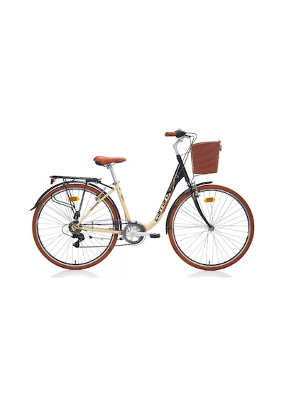 Carraro Julıana 26 Jant 43cm Mat Siyah-bej Şehir Bisikleti Krem - Kahverengi