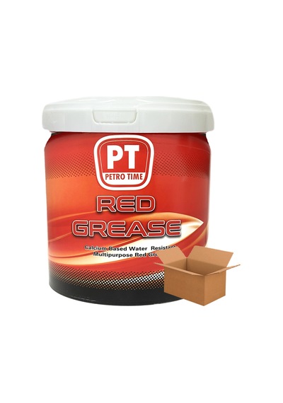 Petro Time Kalsiyumlu Suya Dayanıklı Kırmızı Gres 12 x 1 KG