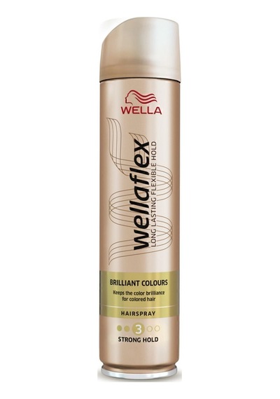 Wellaflex Brilliant Colors Güçlü Tutuş Sağlayan Saç Spreyi 250 ML