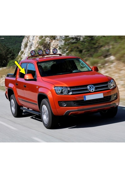 VW Amarok 2010-16 Sağ Yan Dış Dikiz Aynası Üst Kapağı 2H0857528C