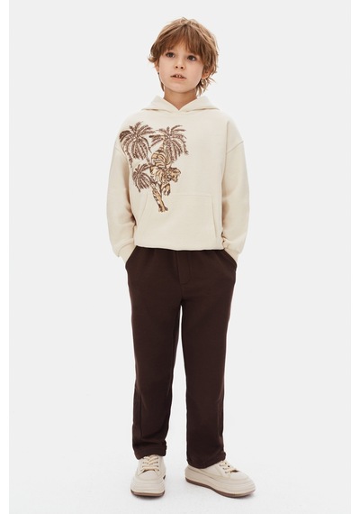 Xo Kids Erkek Çocuk Swaetşirt 8-14 Yaş 49312 Krem