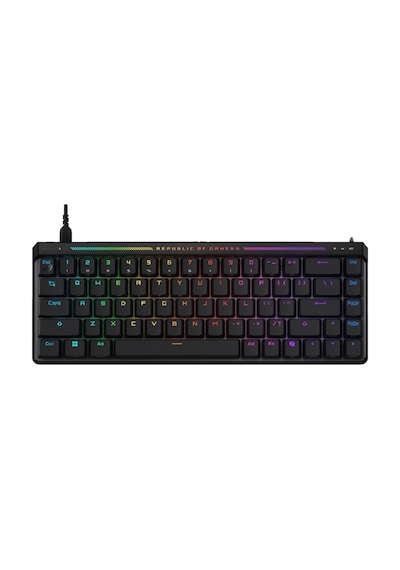 Asus Rog Falchıon Ace Hfx Rog Hfx Manyetik Switch Kablolu Rgb Türkçe Q Siyah Mekanik Gaming Klavye