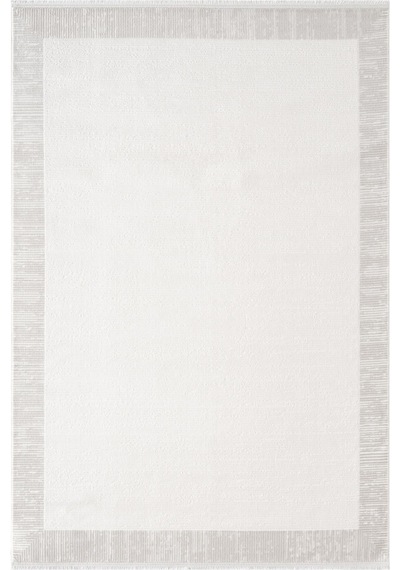 Cotto Cool Cl005g Modern Desen Akrilik Krem Pamuk Tabanlı Salon Koridor Oturma Yatak Odası Halısı
