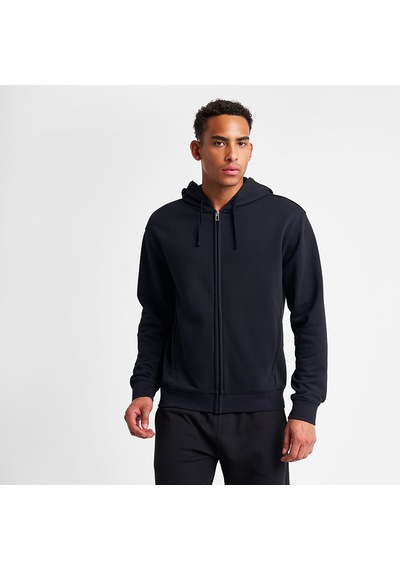 Lescon Lacivert Erkek Fermuarlı Kapüşonlu Sweatshirt 26s-1263-26n