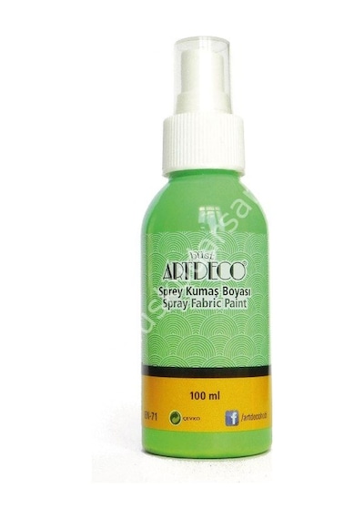Artdeco Sprey Kumaş Boyası 100ml Açık Yeşil