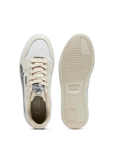 Puma Carina Street Snake Chic 401611 01 Kadın Sneaker Ayakkabı Beyaz Siyah 36-40 Beyaz - Siyah Puma Carina Street Snake Chic 401611 01 Kadın Sneaker Ayakkabı Beyaz Siyah 36-40 Beyaz - Siyah