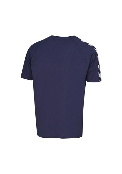 Hummel Archive S/s 912209-7459 Lacivert Erkek T-shirt Lacivert