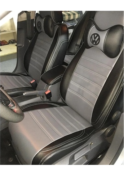 Volkswagen Jetta Araca Özel Deri Oto Koltuk Kılıfı (500677198)