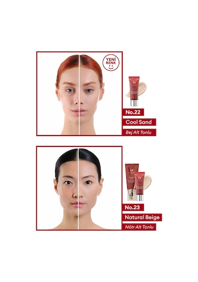 Missha Yoğun Kapatıcılık Sunan Bb Krem M Perfect Cover Bb Cream E 23