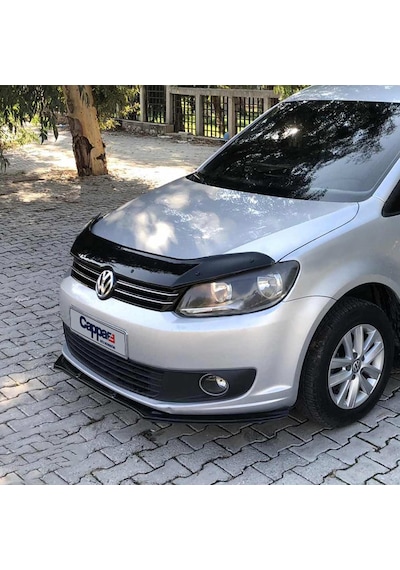 Cappafe Vw Caddy Ön Kaput Koruyucu Rüzgarlık 4Mm Abs 2010-2015