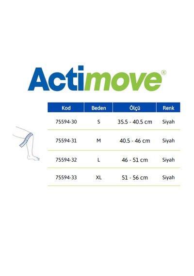 Actimove Patella Ve Ligament Destekli Dizlik