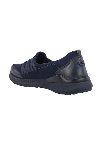 Forelli 46704-g Riba Lacivert Kadın Comfort Deri Ayakkabı 6542 Çok Renkli