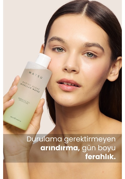 Matsu Derin Temizleyici 3lü Cilt Seti Jel Misel Su ve Temizleme Yağı