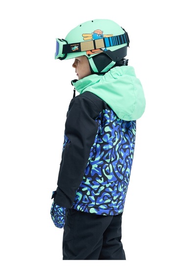 Quıksılver Quiksilver Lıttle Mıssıon Kıds Jk Çocuk Renkli Snowboard Ceketi Ggq6 Çok Renkli