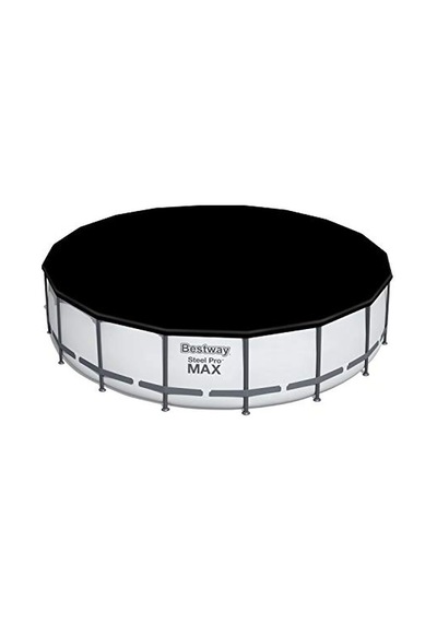 Ayrex Bestway 5,49m Pvc Havuz Örtüsü 549 Cm Çapındaki Yuvarlak Yer Üstü Havuzlar İçin 555 Cm Çap