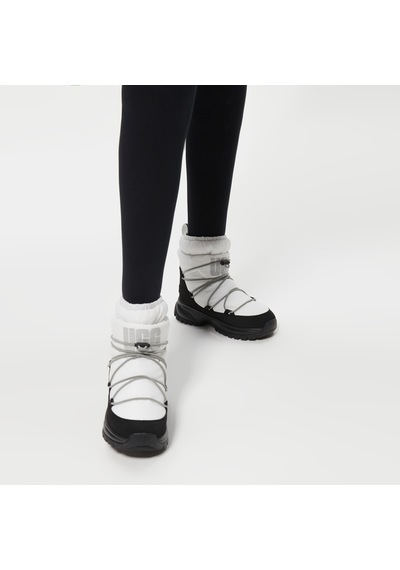 Ugg Yose Puffer Mid Kadın Beyaz Bot Düz 1131978 Beyaz