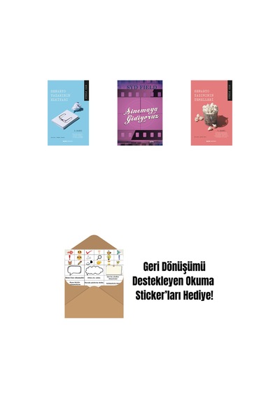 Senaryo Yazarının El Kitabı + Sinemaya Gidiyoruz + Senaryo Yazımının Temelleri + Okuma Sticker'ları