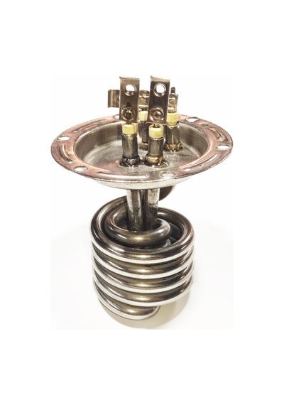 Batarya Tipi Elektrikli Şofben Isıtıcı Rezistansı Mini 5500w 304krom 220v