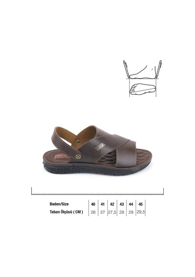 Gezer 12481 Yazlık Erkek Terlik Sandalet Diğer