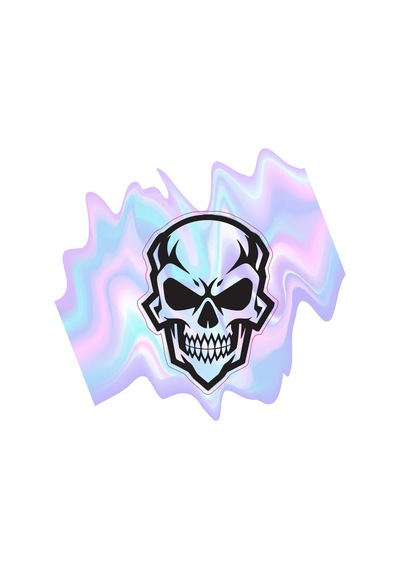 Motosiklet Grenaj Ekipman Hologram Sticker 10'lu Paket 01 Diğer