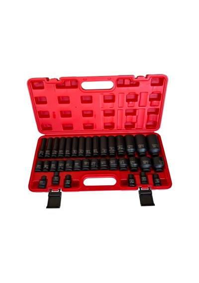 Profesyonel 35 Parça 1/2" Darbeli Lokma Seti