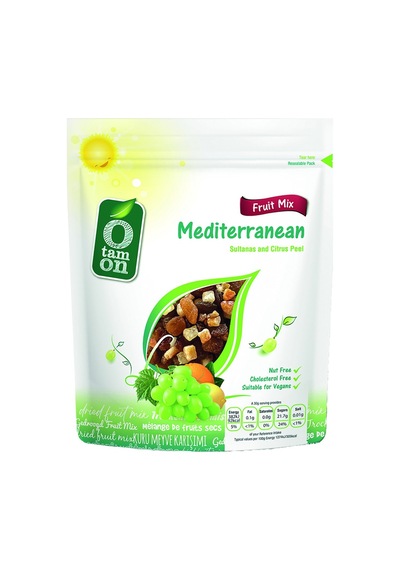 Otamon Akdeniz Meyve Karışımı 200 G - Kuru Üzüm, Portakal Ve Limon Kabuğu 6'li Avantaj Paketi - Tarı