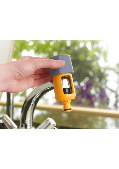 Hozelock 2274H Mutfak ve Banyo Bataryaları için Adaptör Gri - Turuncu
