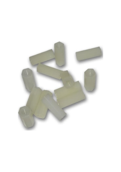 M3X10Mm Plastik Distans-Spacer Dişi- Dişi 1 Adet