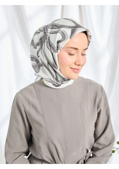 Silk Home Twill İpek Eşarp - 11548-04 Beyaz