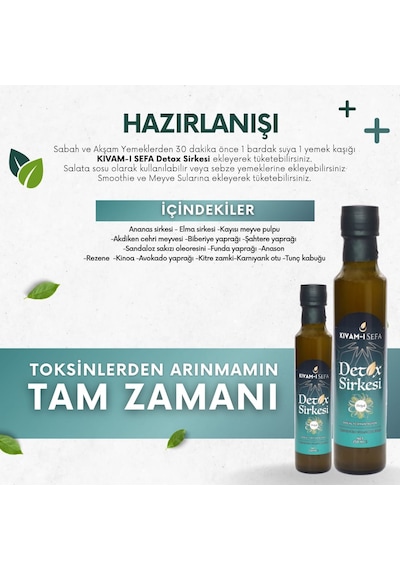 Kıvam-ı Sefa  Sirkesi 250 ML